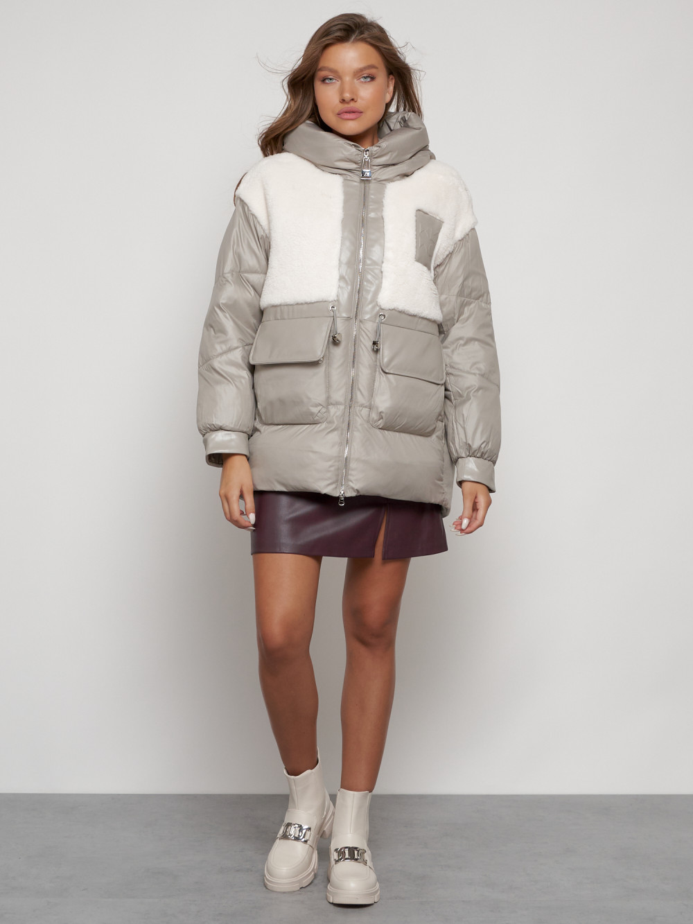 

Куртка женская MTFORCE 13335 коричневая XXL, Коричневый, 13335