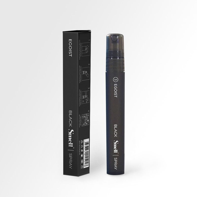 

Ароматизатор в машину SMELL BS3 Эгоист, Черный, BLACK SMELL