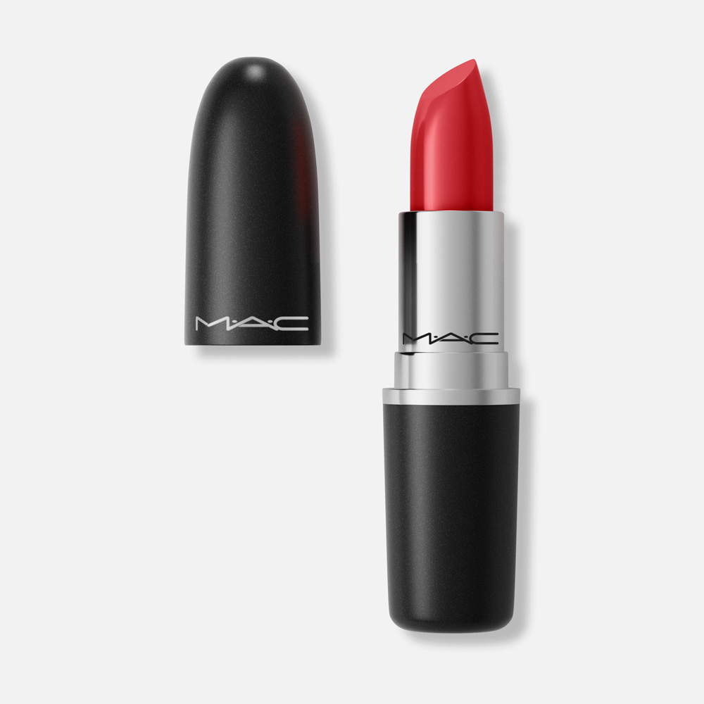

Помада для губ MAC Cremesheen Lipstick кремовая тон Brave Red 3 г, Красный