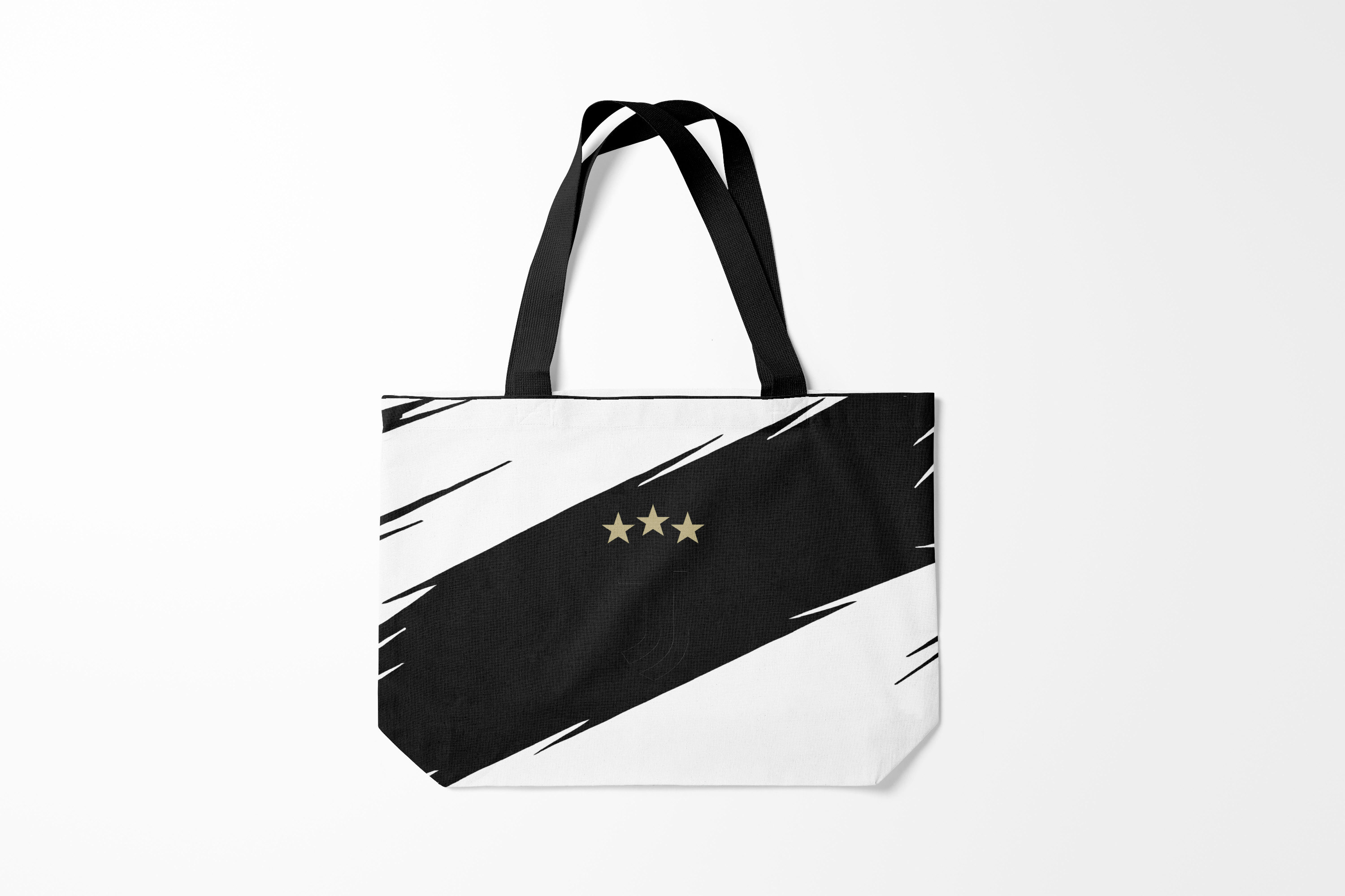 

Сумка шoппер унисекс Burnettie Juventus JUVENTUS., белый; черный, Juventus JUVENTUS.