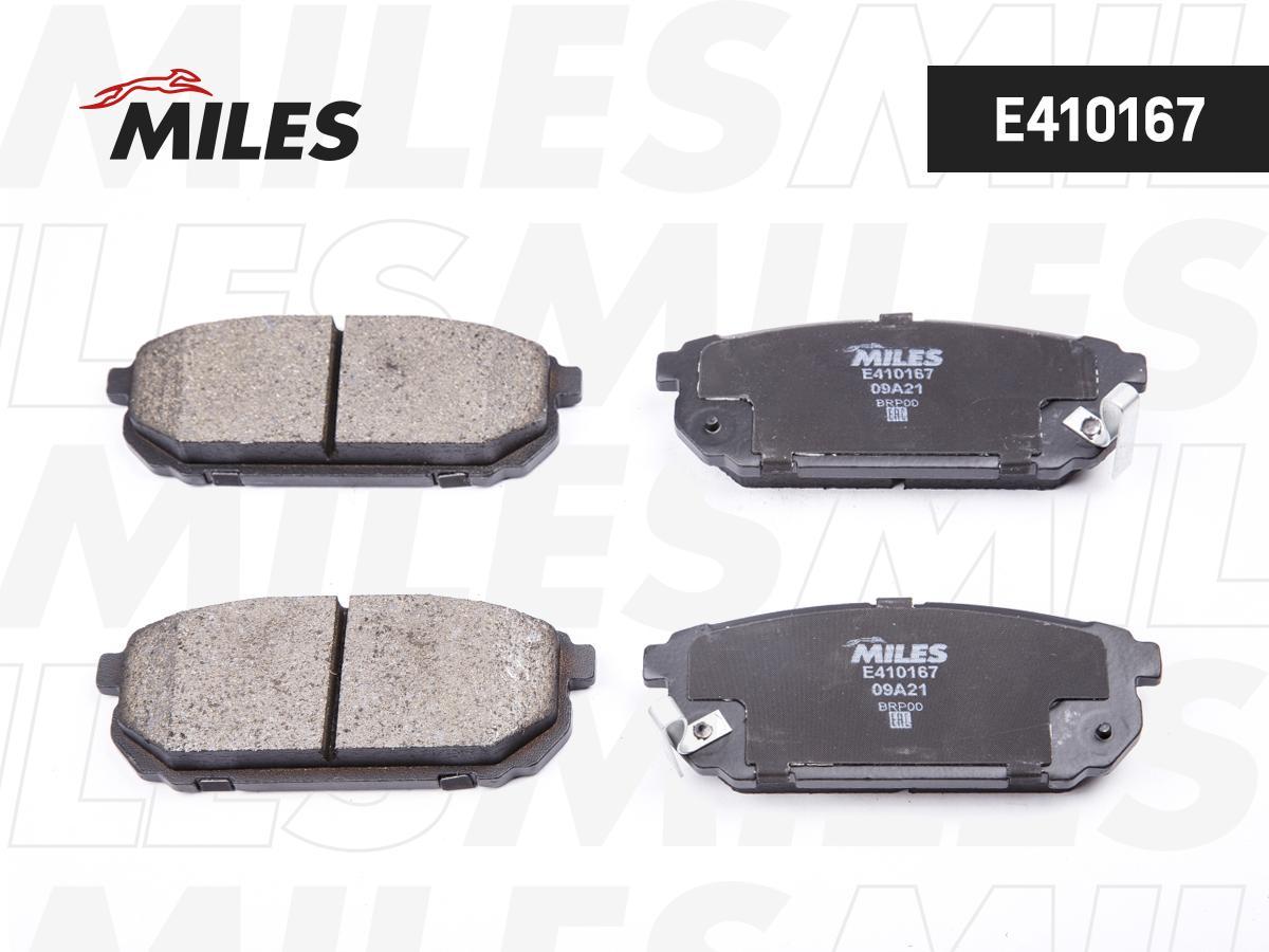 

Комплект тормозных колодок MILES E410167