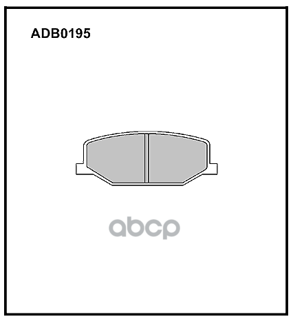

Тормозные колодки ALLIED NIPPON передние дисковые ADB0195, ADB0195