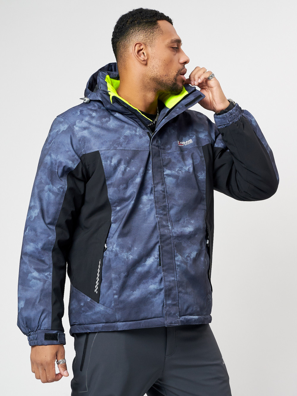

Спортивная куртка мужская MTFORCE 78018 синяя XL, 78018