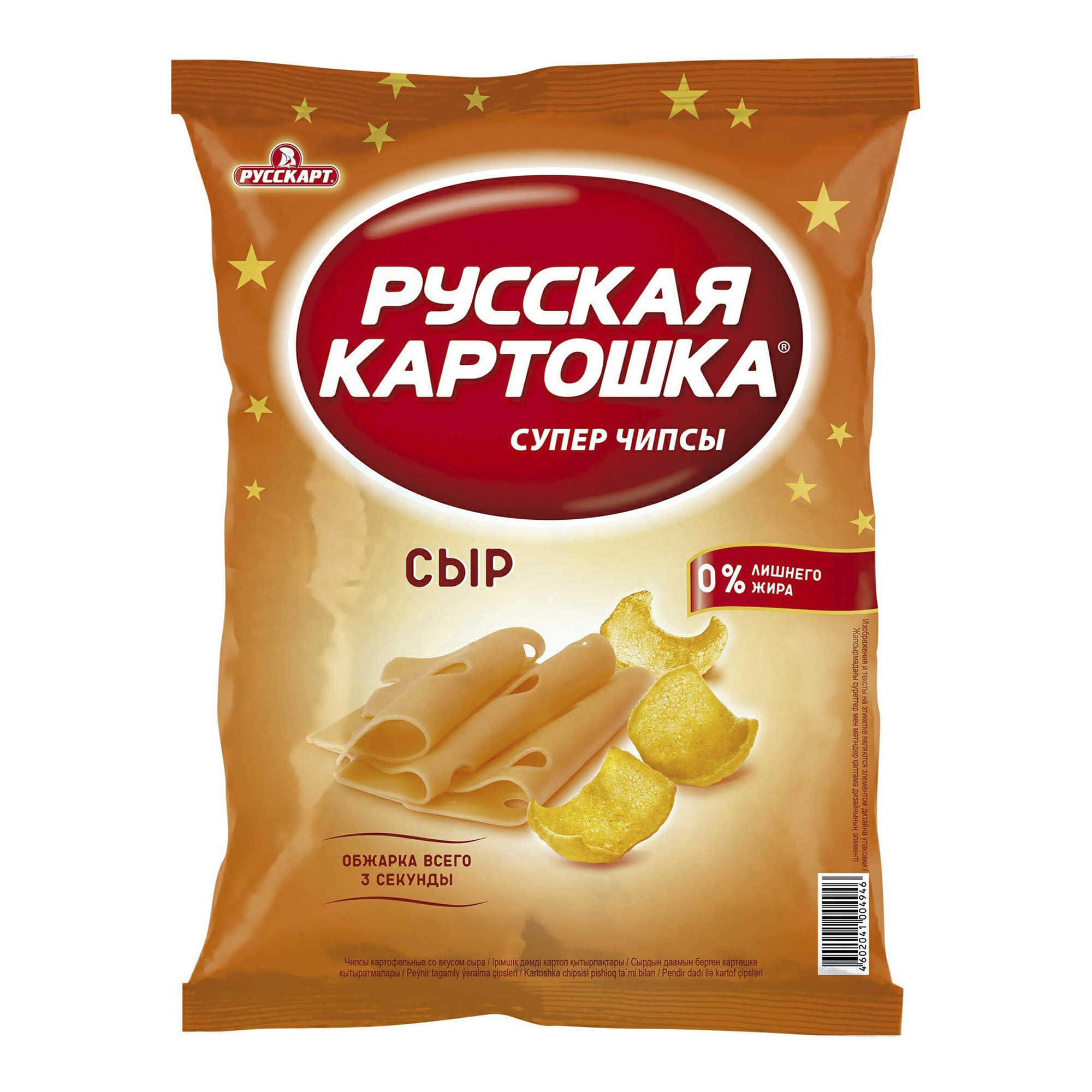 

Картофельные чипсы Русская картошка сыр 150 г