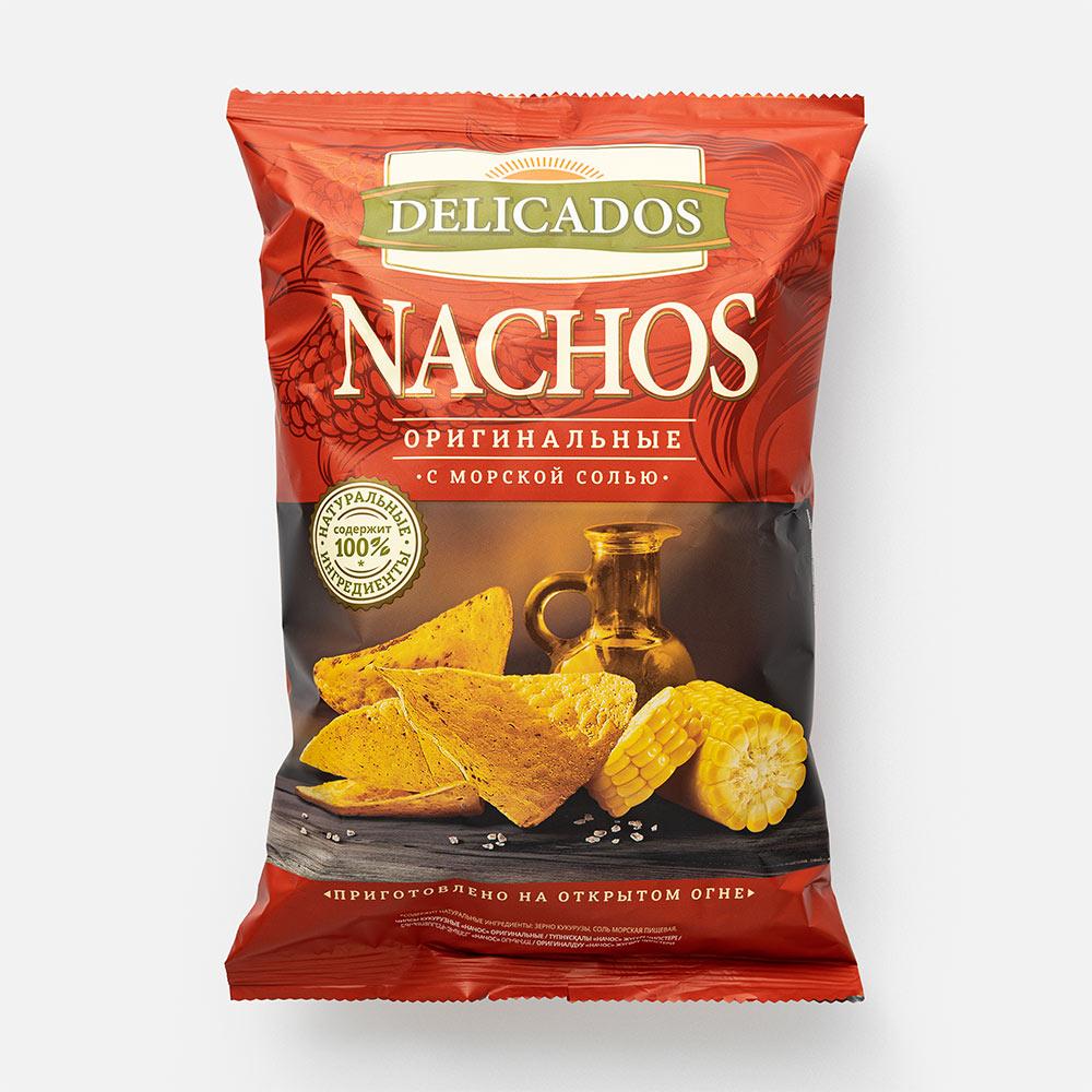 фото Чипсы кукурузные delicados nachos оригинальные 150 г