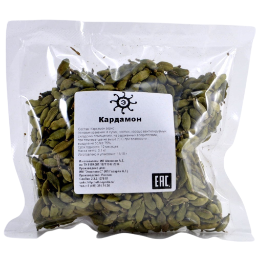 

Кардамон зерно, 50г