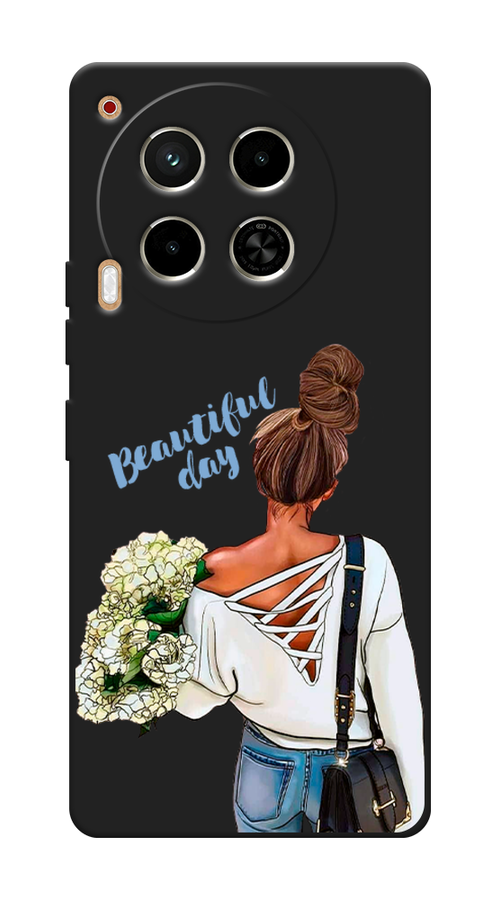 

Чехол Awog 305652-1 для Tecno Camon 30 4G "Beautiful day vector", Коричневый;белый;зеленый, 305652-1