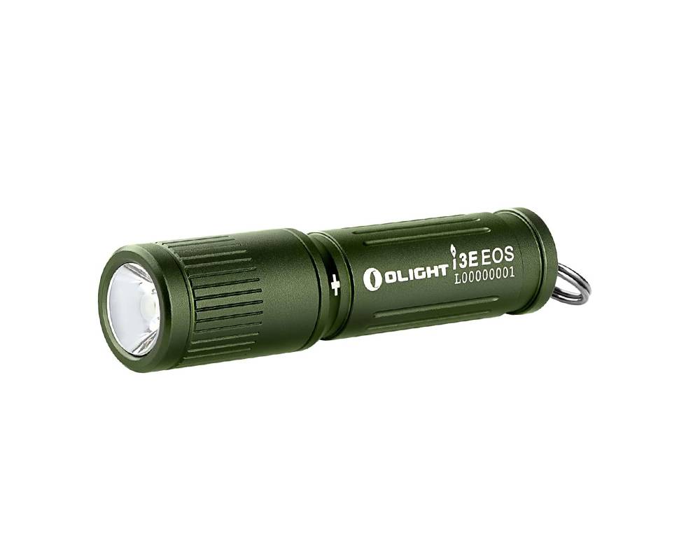 Фонарь Olight i3E EOS OD Green 1 х AAA, диод Philips LUXEON, 1 режим, 44 метра, 90 люмен