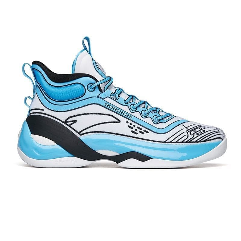 Кроссовки унисекс Anta KLAY THOMPSON KT7 812221101-3-1 голубые 40 EU