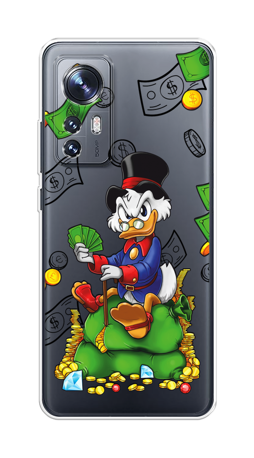 

Чехол на Xiaomi 12/12X/12S "Scrooge Richness", Черный;синий;зеленый, 312350-1