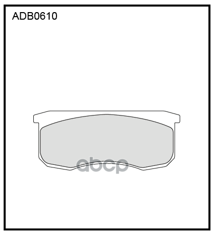 

Колодки передние УАЗ Хантер/Патриот ALLIED NIPPON ADB 0610, ADB0610