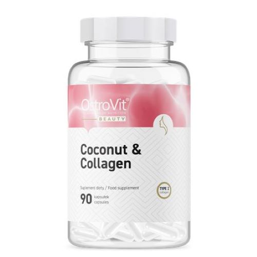 Препарат для суставов и связок Ostrovit Collagen & MCT Oil from coconut 90 caps
