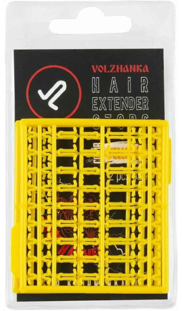 

Стопора для бойлов "Volzhanka Hair Extender Stops " цвет Yellow (2шт/уп), Желтый