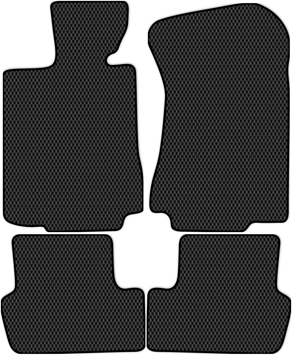

Коврики ЭВА в салон для Honda Legend 2008 - 2011, 4 шт. черный, 2326-S4N-H