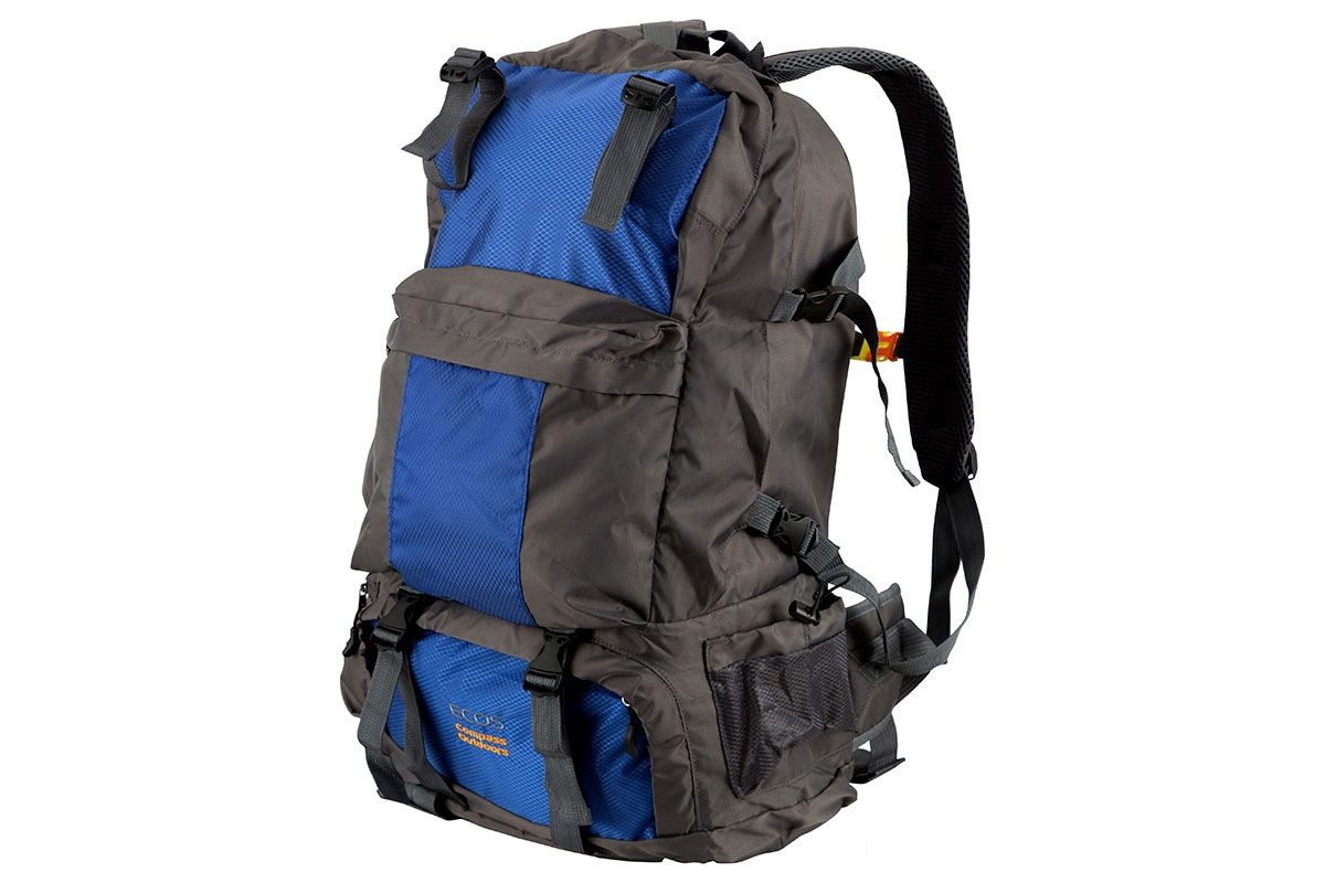 фото Рюкзак ecos compass outdoors, черный 40л