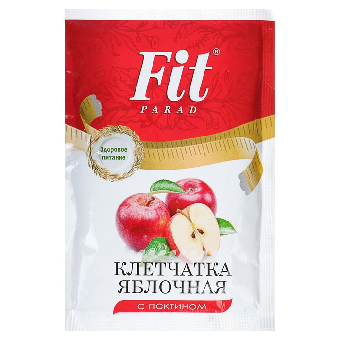 Клетчатка Fitparad, яблочная с пектином, 25 гр (5 шт.)