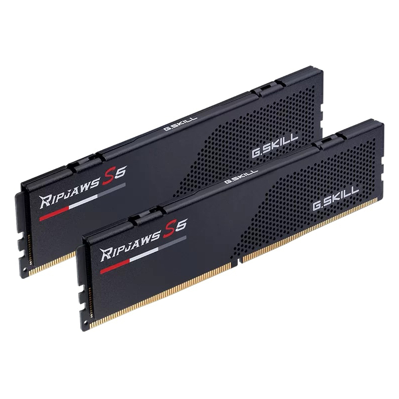 

Оперативная память G.Skill Ripjaws S5 (F5-6000J3636F32GX2-RS5K), DDR5 2x32Gb, 6000MHz, Ripjaws S5