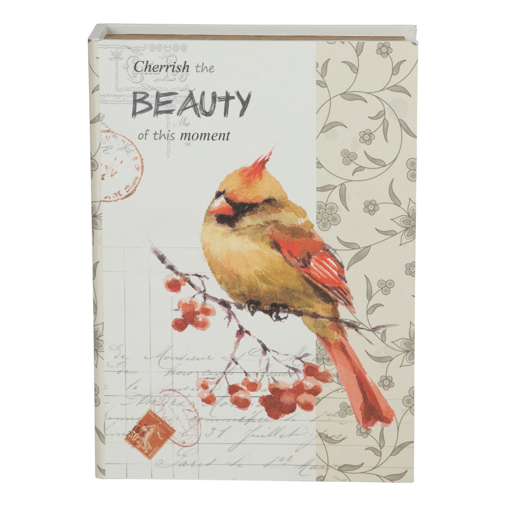 

Шкатулка-книга Glasar 27,2 х 8,3 х 37,7 см красная, Красный