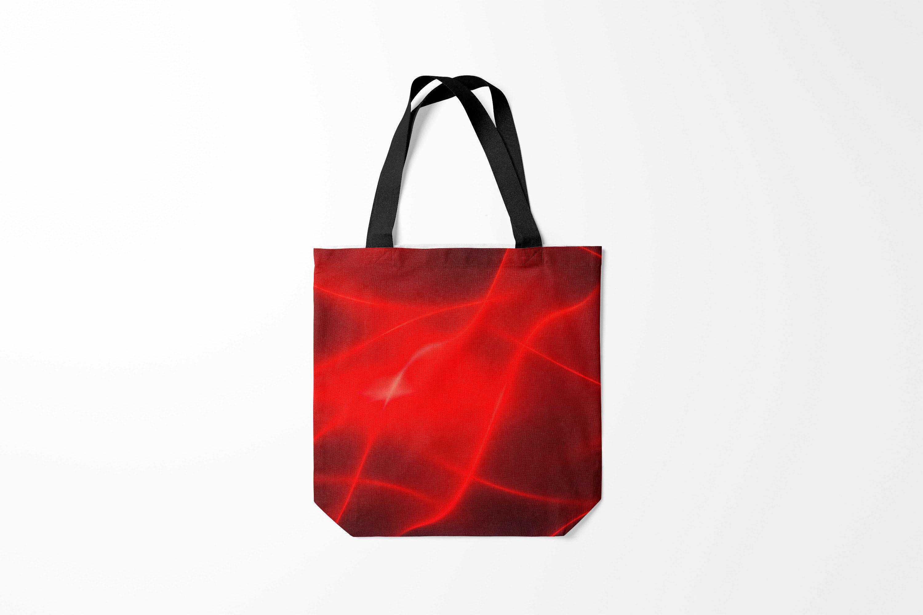 

Сумка шoппер унисекс Burnettie Абстракция Узоры Black and Red, разноцветный, Абстракция Узоры Black and Red