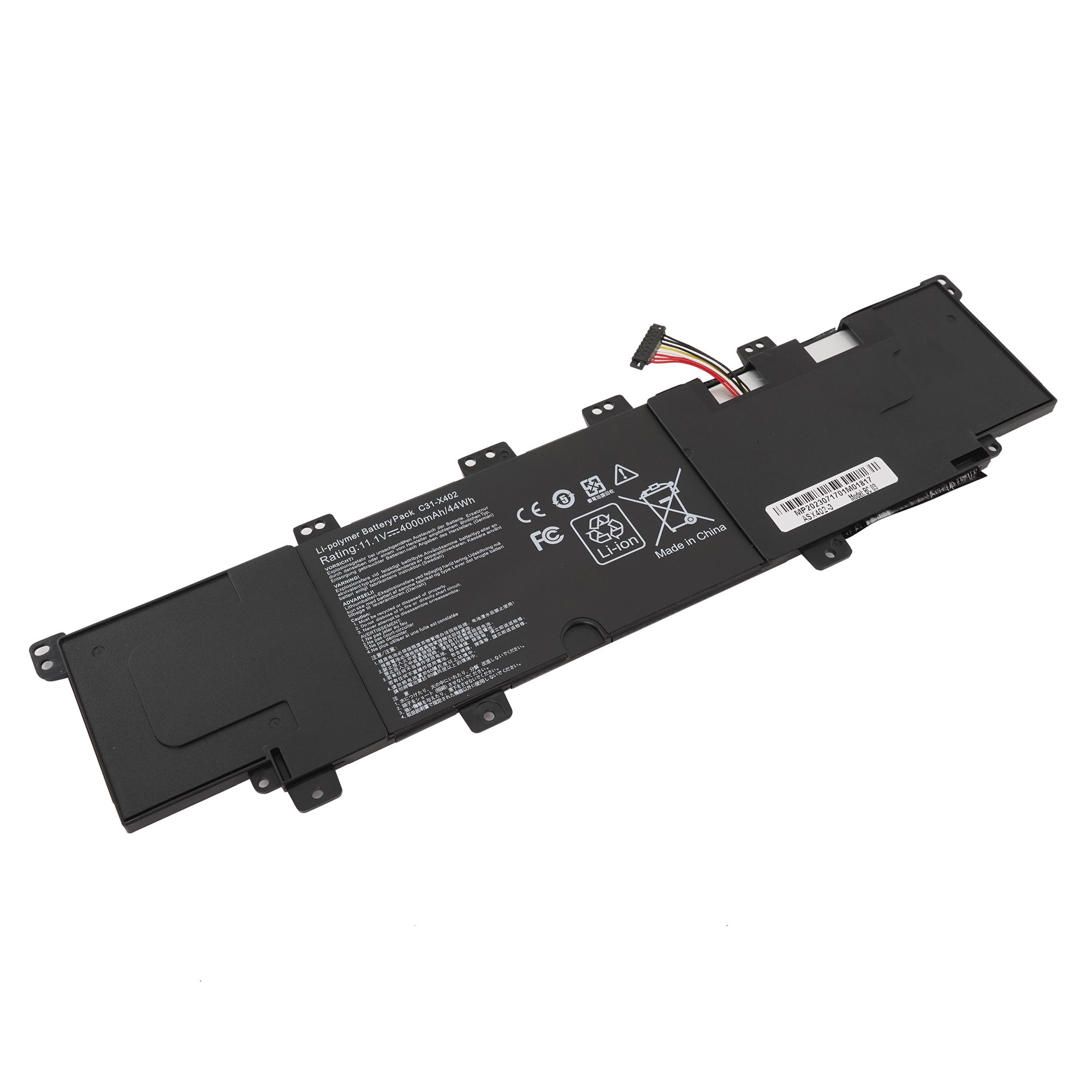 

Аккумулятор Azerty C21-X401 для Asus X402 / X402CA / VivoBook S300 / S400 4000mAh, C21-X401