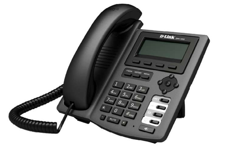 

IP-телефон D-Link DPH-150S/F4A, Черный