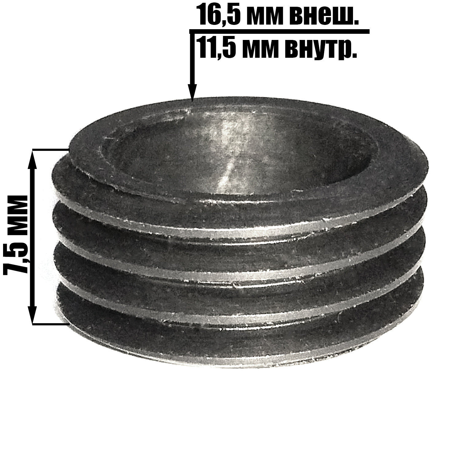 Привод маслонасоса (червяк) для бензопил Husqvarna 137/142 OEM 16758 пильная шина husqvarna
