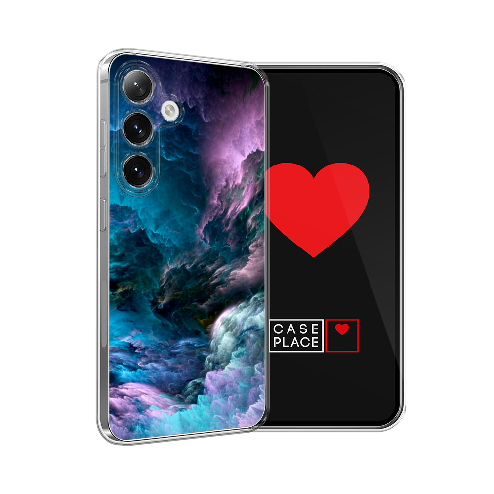 

Чехол на Samsung Galaxy S24 "Загадочное небо", Синий, 2109050-1