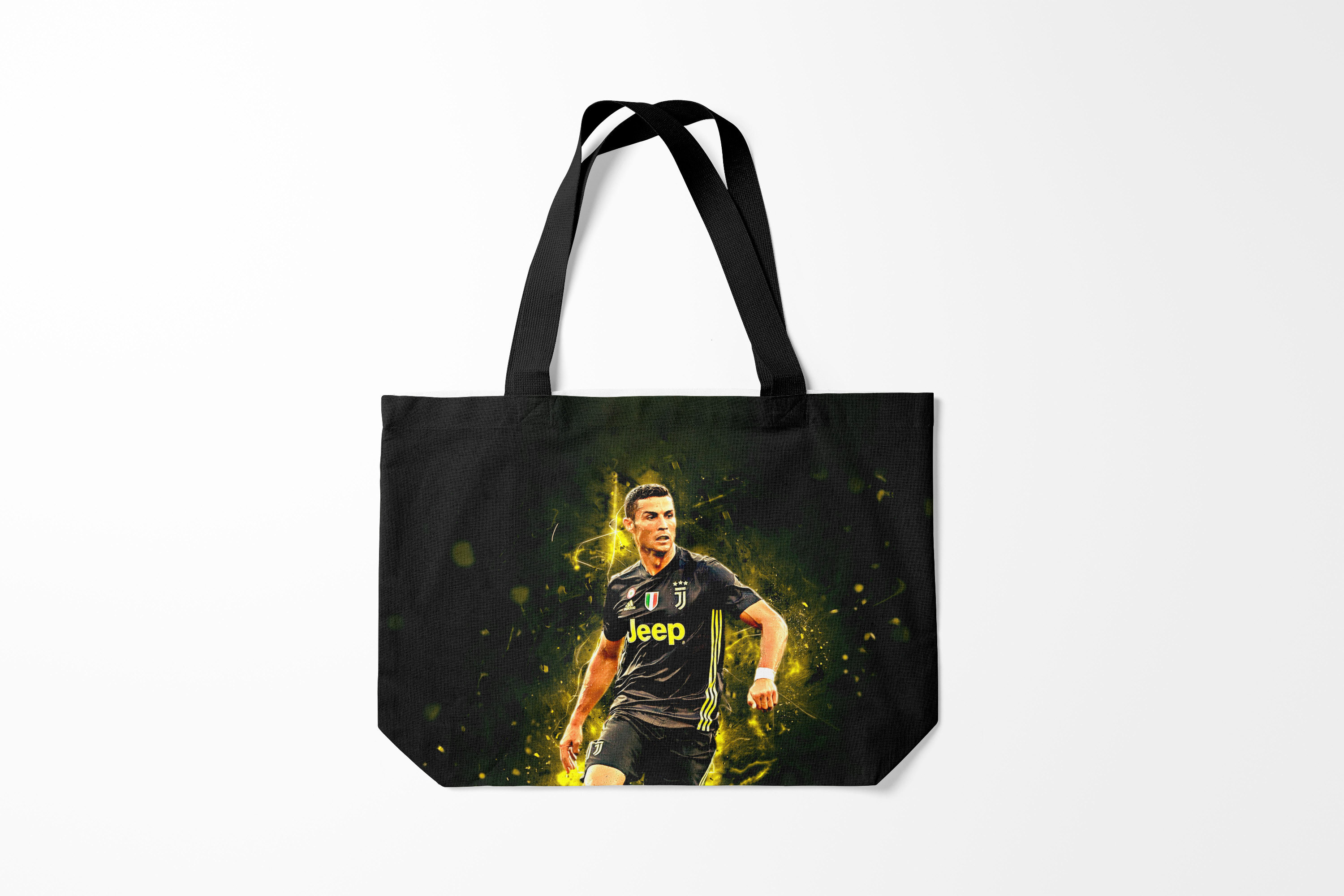 

Сумка шoппер унисекс Burnettie Juventus Cristiano Ronaldo, черный, Juventus Cristiano Ronaldo