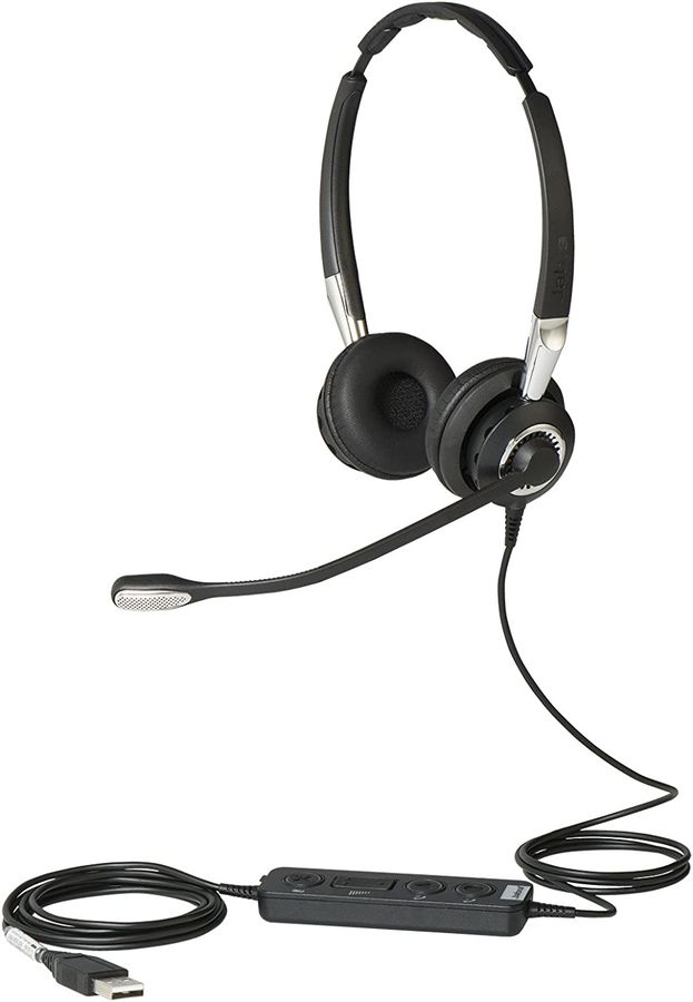 

Гарнитура JABRA BIZ 2400 II Mono USB 3-1, черный