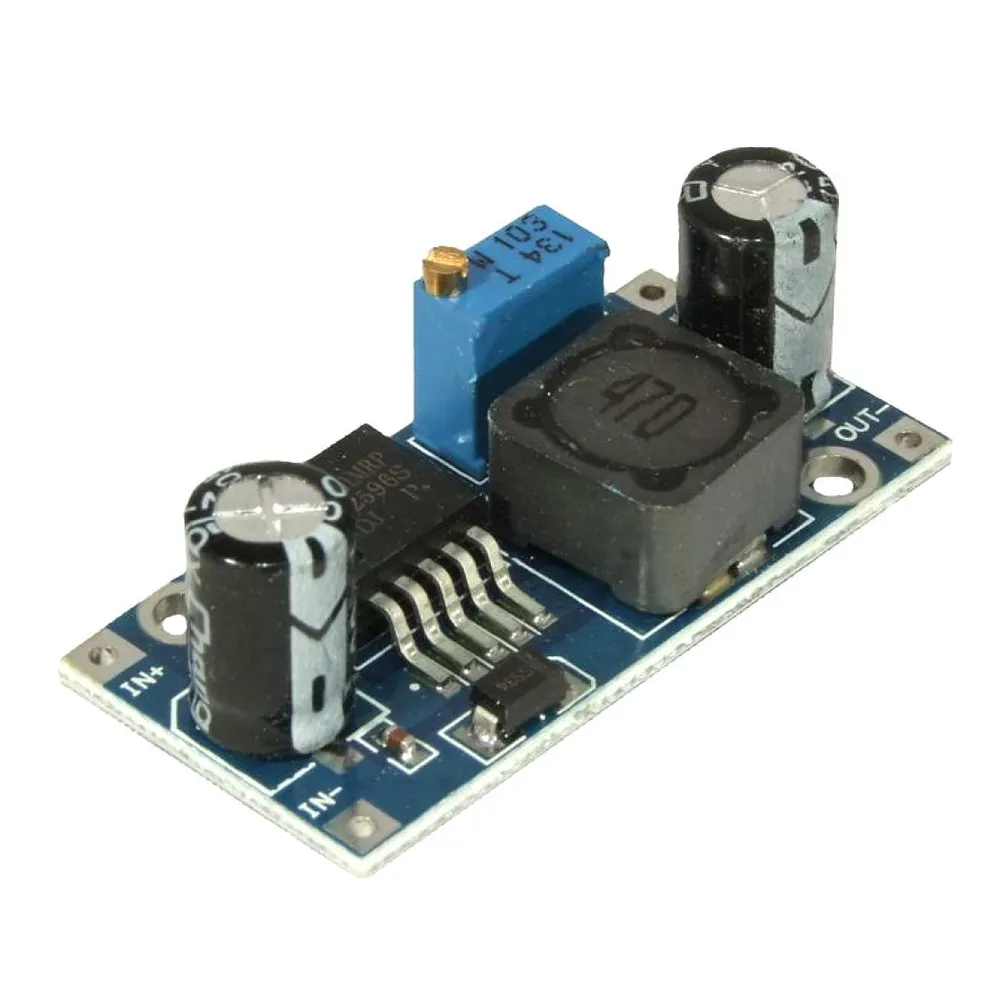 

Понижающий преобразователь DC-DC LM2596S (электролитические конденсаторы)