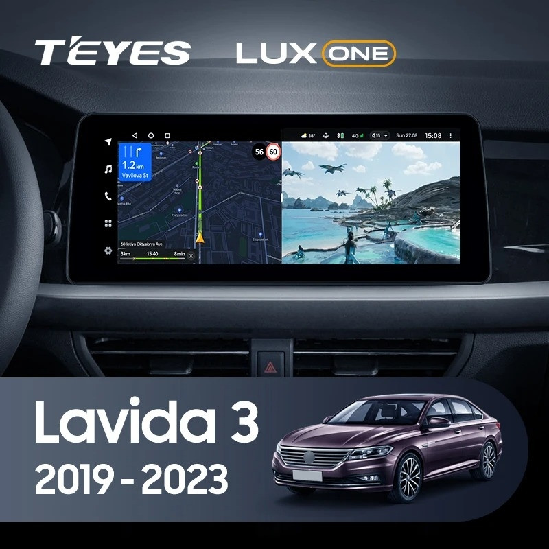 

Штатная магнитола Teyes LUX ONE 4/32 Volkswagen Lavida 3 (2019-2023) F2, Lux One