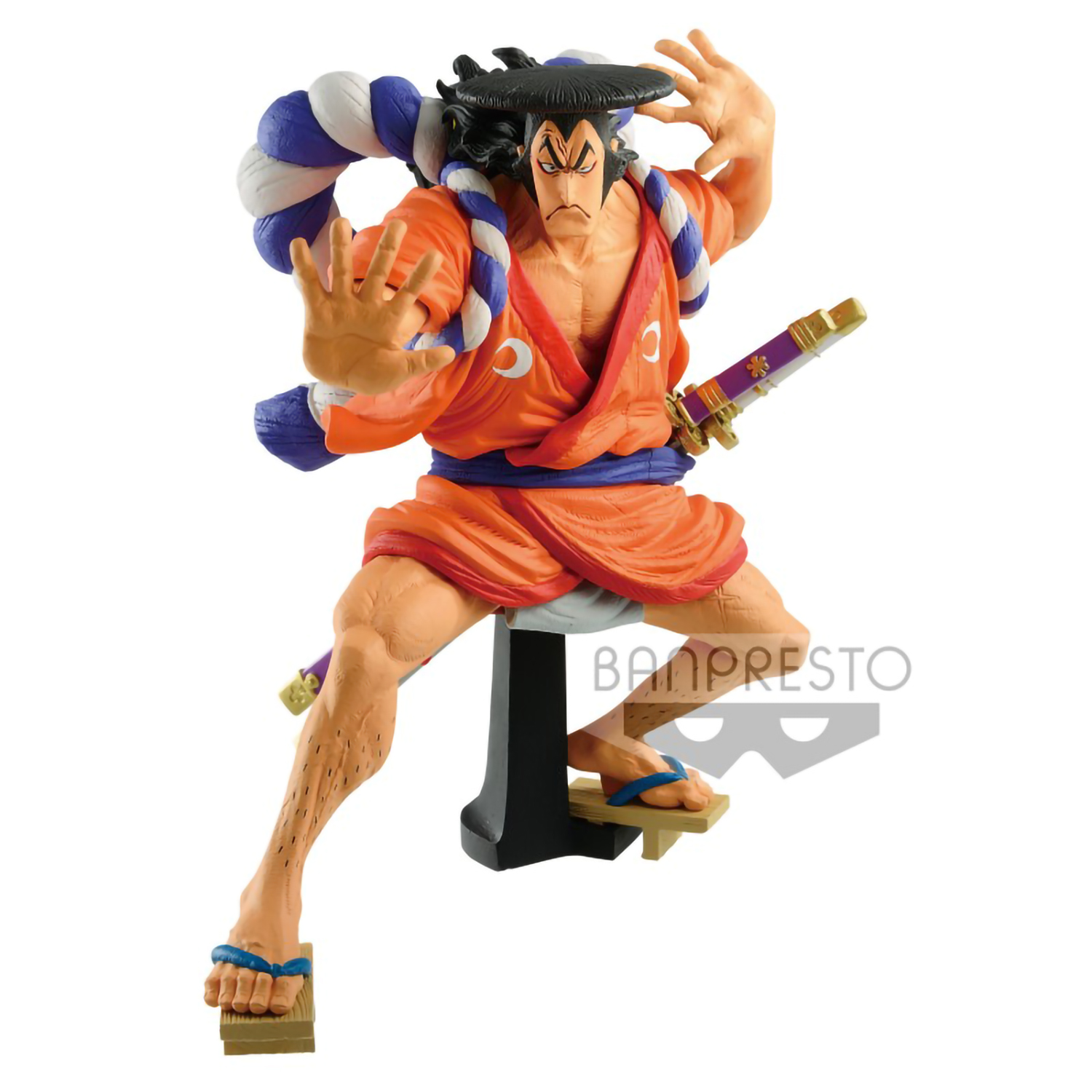 фото Фигурка one piece king of artist the kozuki oden (17 см) banpresto