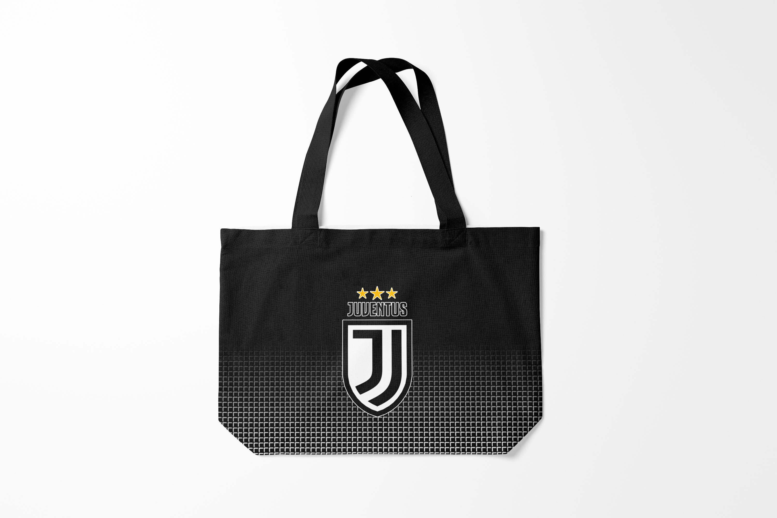 

Сумка шoппер унисекс Burnettie Juventus, белый; черный, Juventus