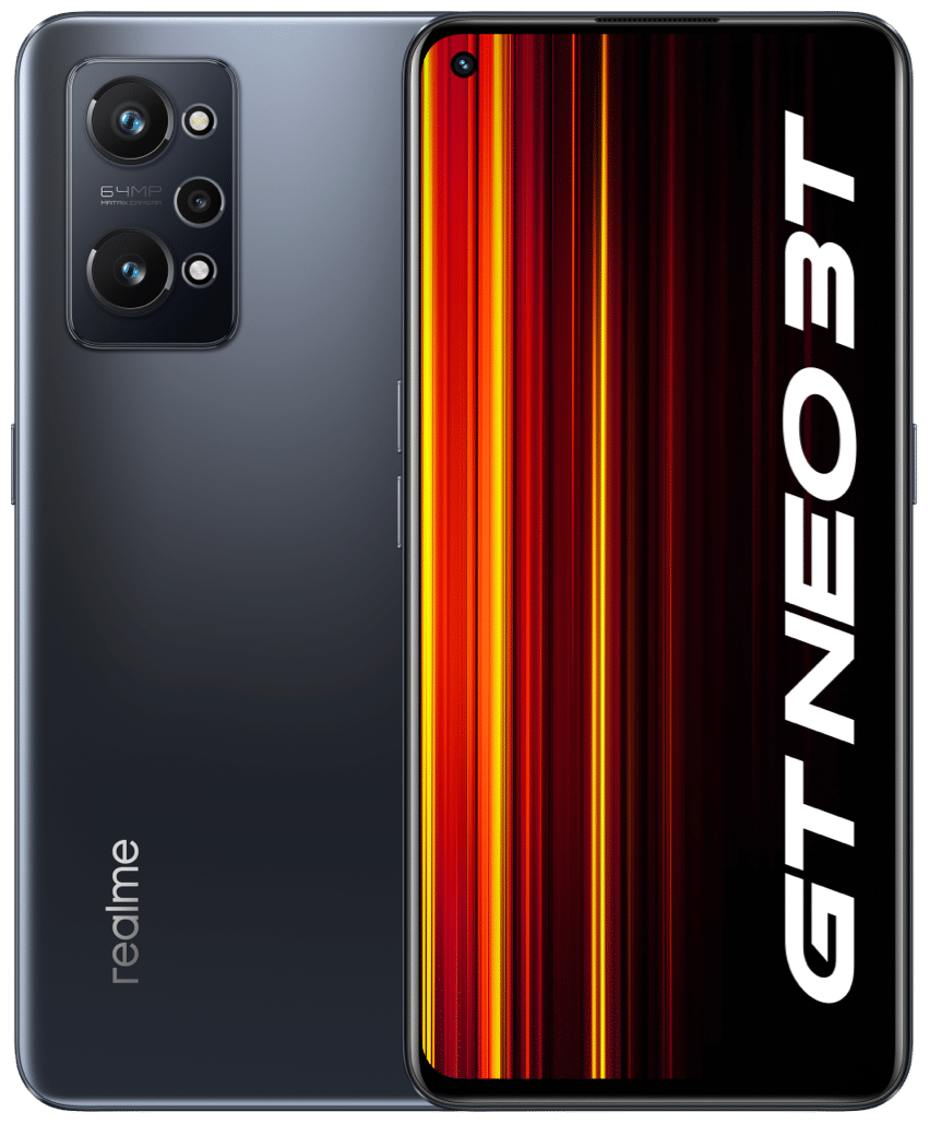 

Смартфон Realme GT Neo 3T 8/128Gb черный