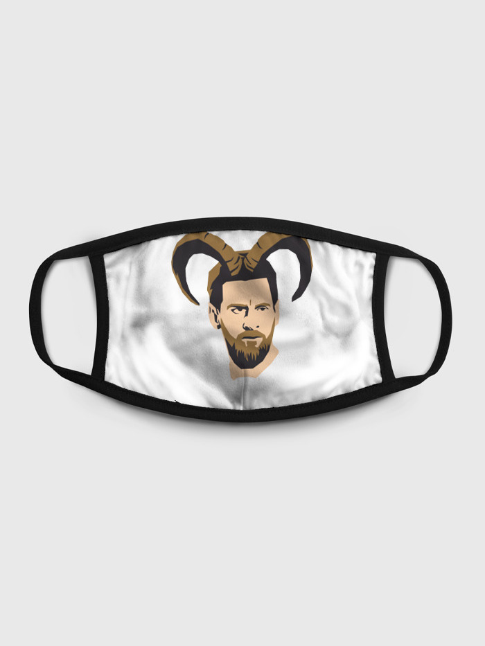 

Многоразовая маска унисекс Burnettie Goat Messi, Разноцветный, Goat Messi