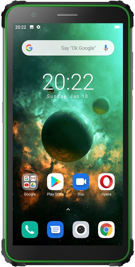 

Смартфон BLACKVIEW BV6600 4/64Gb, черный/зеленый (BV6600 BLACK-GREEN)