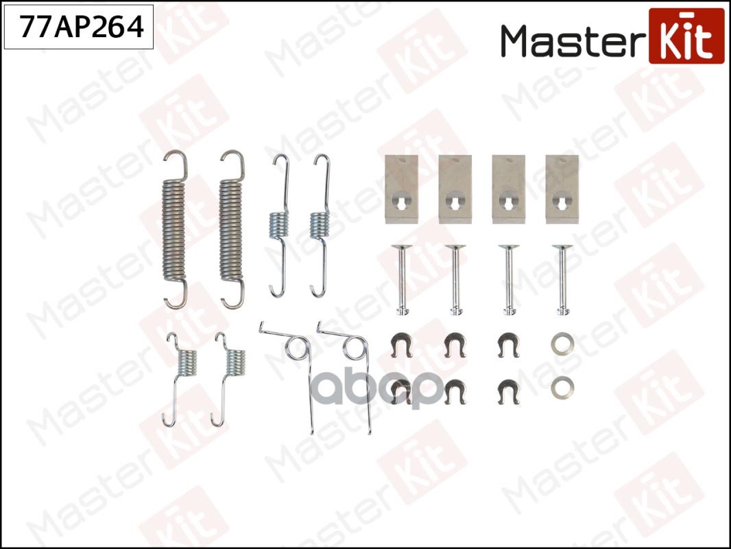 

Комплект Установочный Барабанных Колодок MasterKit арт. 77AP264