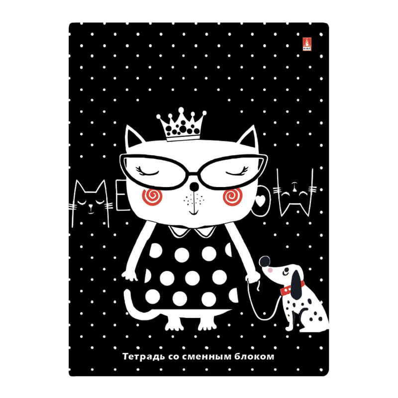 

Тетрадь общая в клетку Bruno Visconti Ginza cats 7-160-081/109, 160 л., 1 шт.