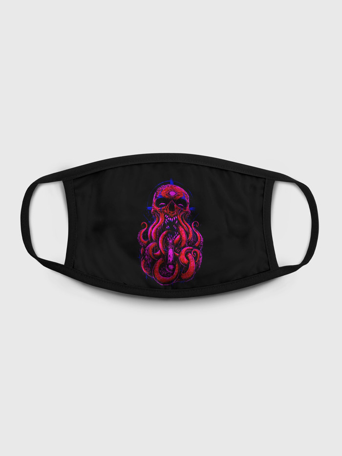 

Многоразовая маска унисекс Burnettie Octopus Skull, Разноцветный, Octopus Skull
