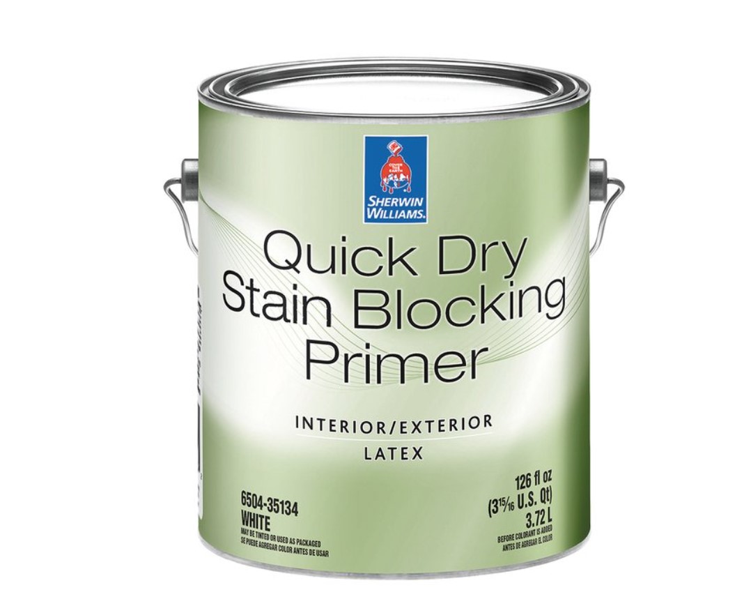 

Грунтовка Sherwin Williams Quick Dry Stain Blocking Primer 3,8 л, Белый