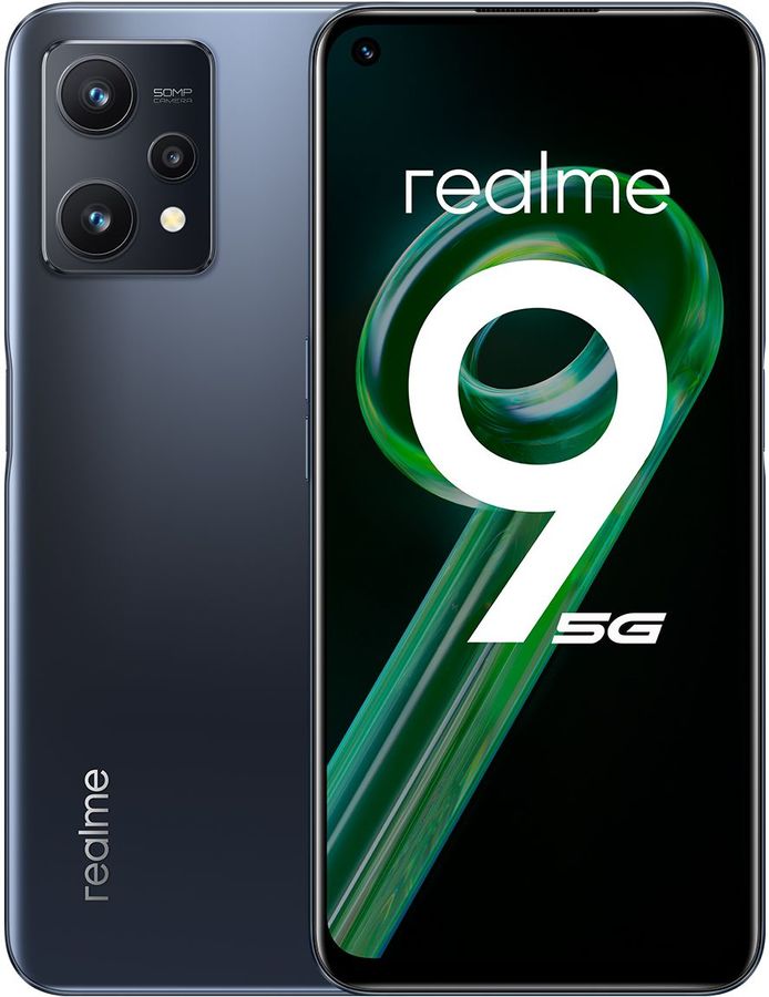 фото Смартфон realme 9 5g 4/64gb черный