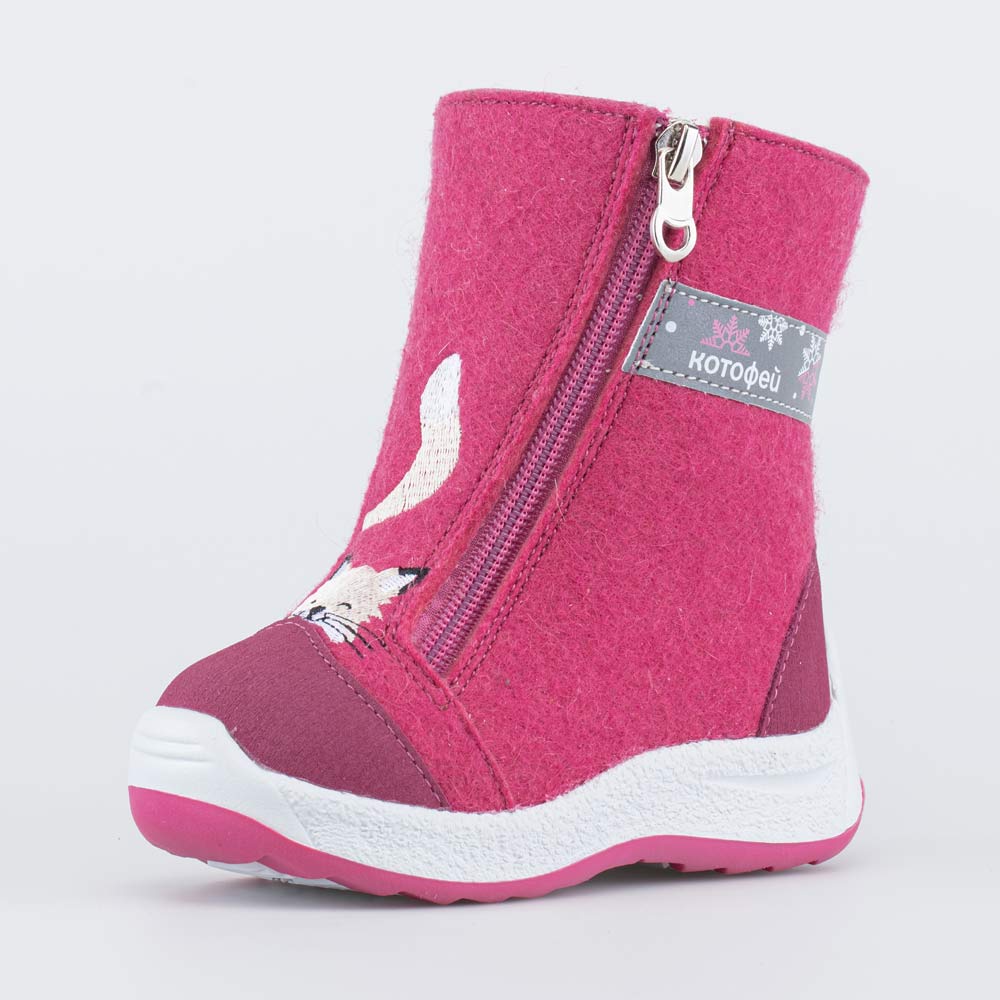 

Валенки Котофей 067017-41 цв. розовый р. 19, 067017-41