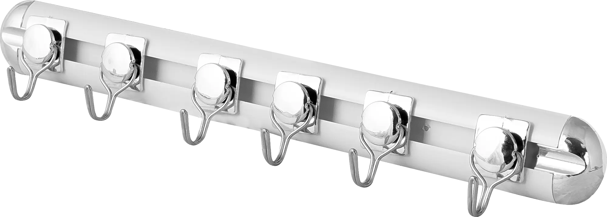 

Планка «К006» 6 крючков цвет хром