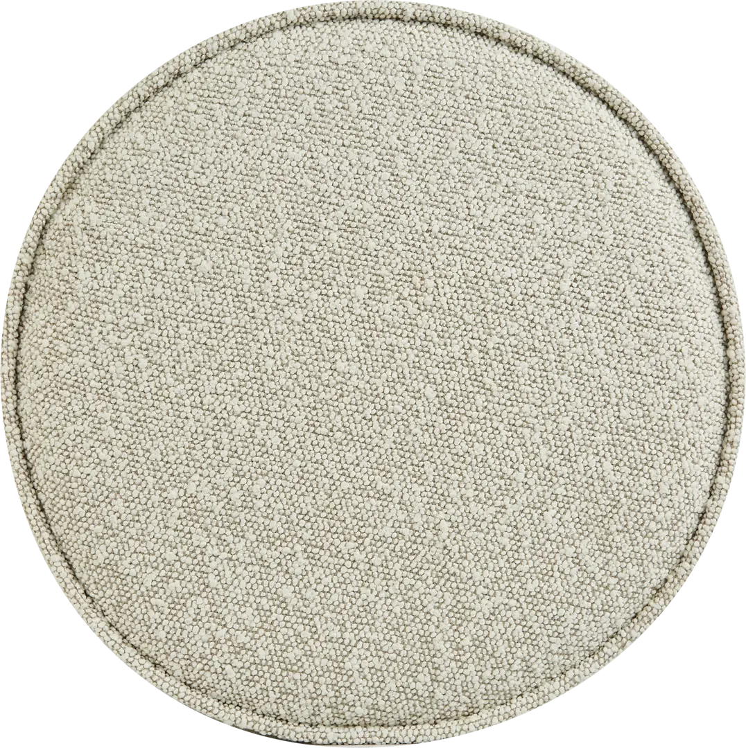 

Пуф 36x40x36 см букле цвет белый