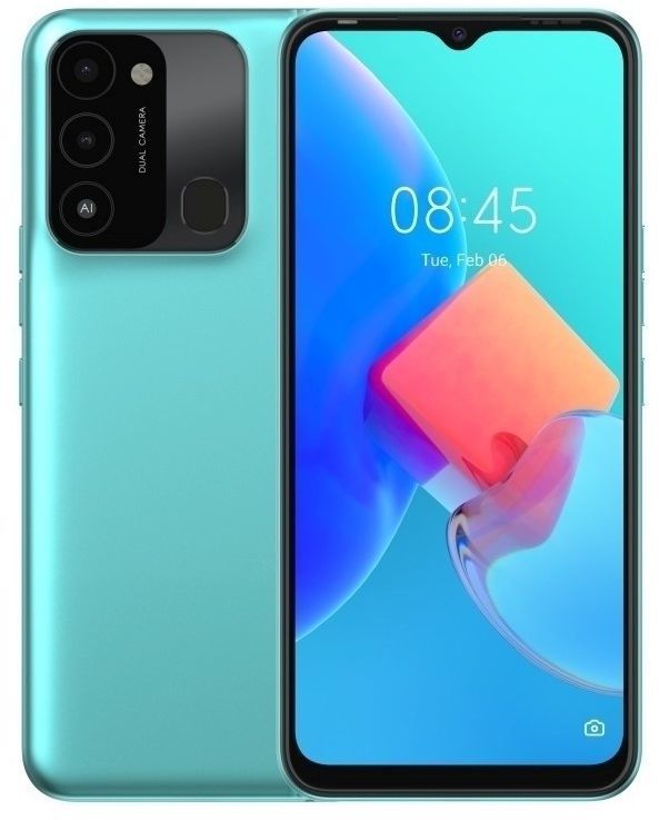 

Смартфон TECNO 8C 4/64Gb, бирюзовый (KG5N 4+64 TURQUOISE CYAN)