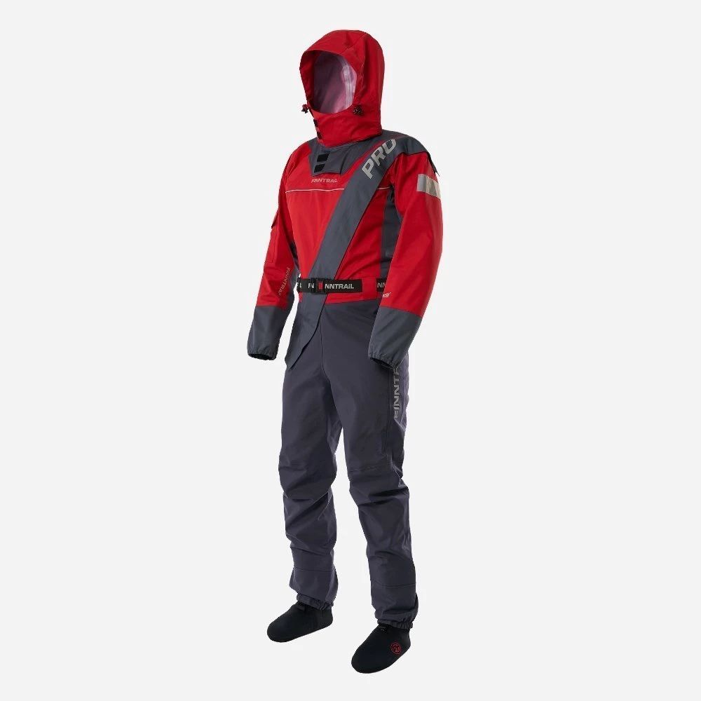 

Сухой костюм DrySuit для рыбалки '2504Red-M_N, Красный;серый, DrySuit