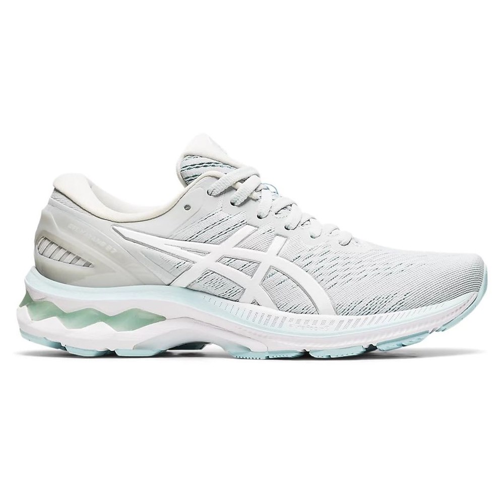 фото Кроссовки женские asics kayano 1012a649 серые 6.5 us