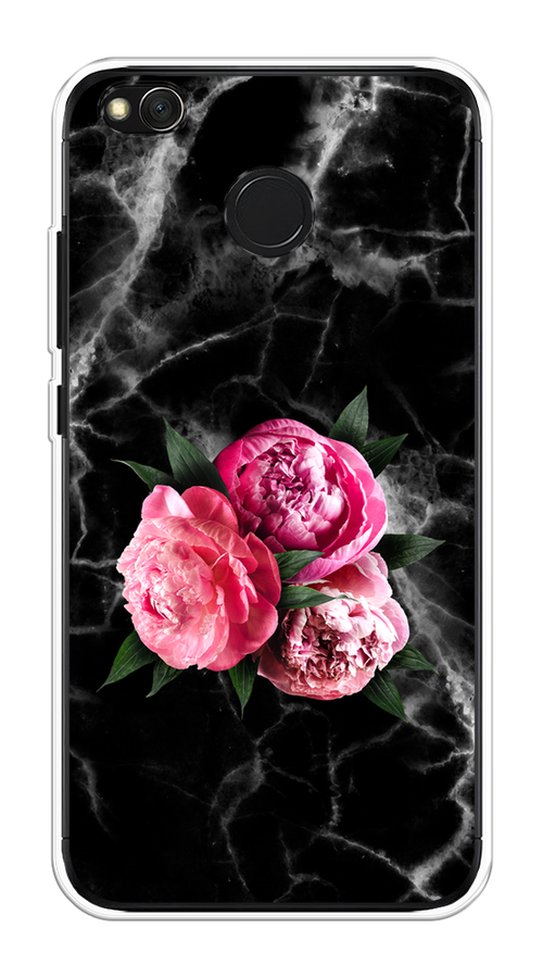 

Чехол на Xiaomi Redmi 4X "Букет на черном мраморе", Черный;серый;розовый;зеленый;белый, 31450-1