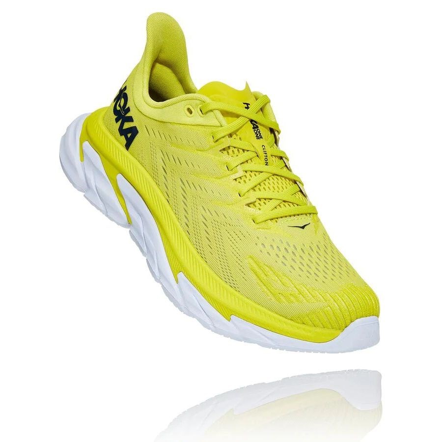 фото Кроссовки мужские hoka one one clifton 1110510 желтые 8.5 us