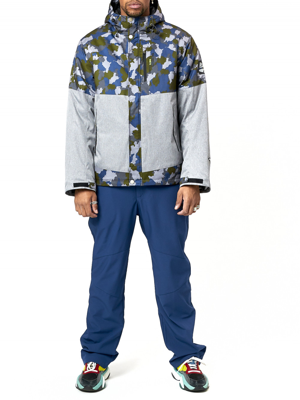 

Костюм мужской NoBrand AD0015 серый XXL, AD0015